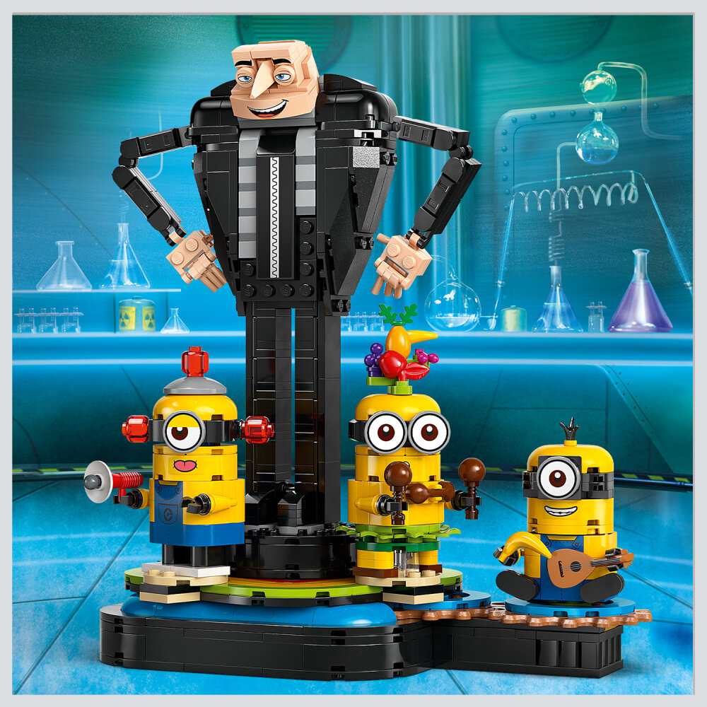 LEGO Minions - Bouwbare Gru en Minions 9+