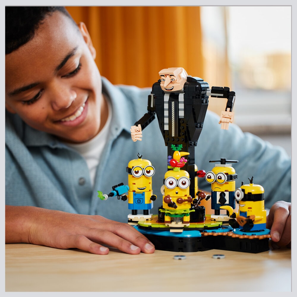 LEGO Minions - Bouwbare Gru en Minions 9+