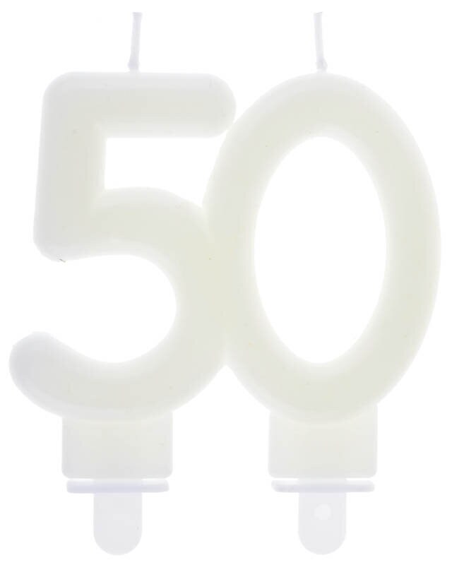 Taartkaars Glow in the dark 50 jaar