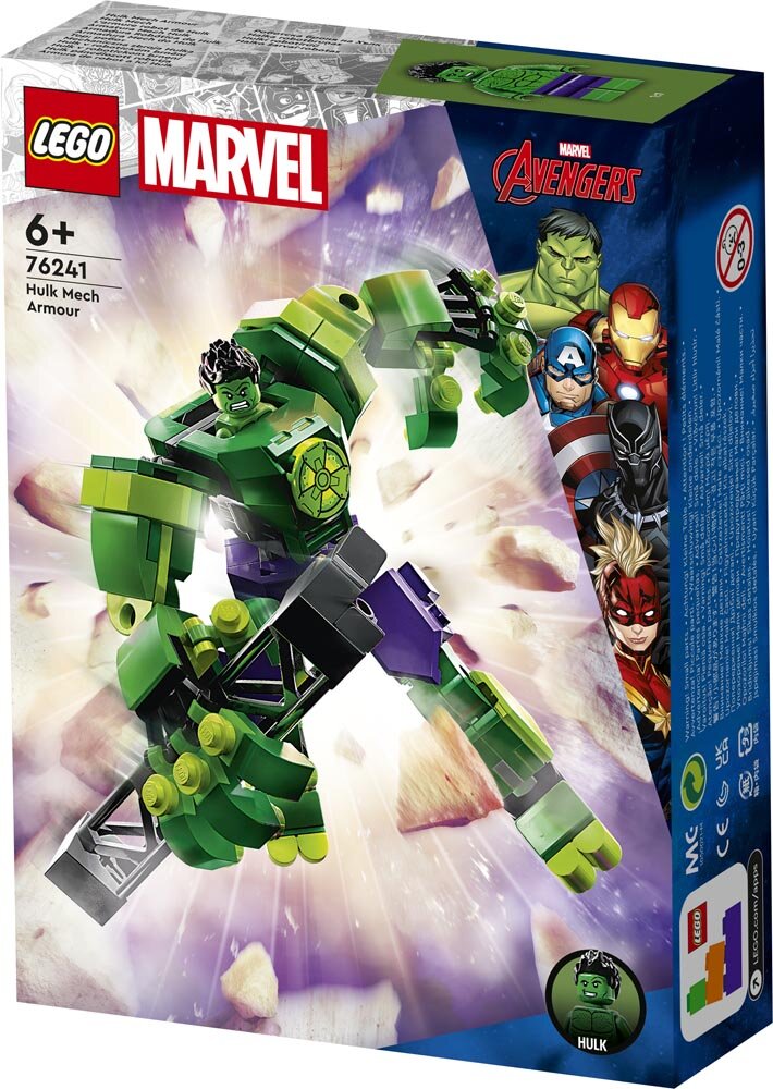 LEGO Marvel - Hulk mechapantser 6+