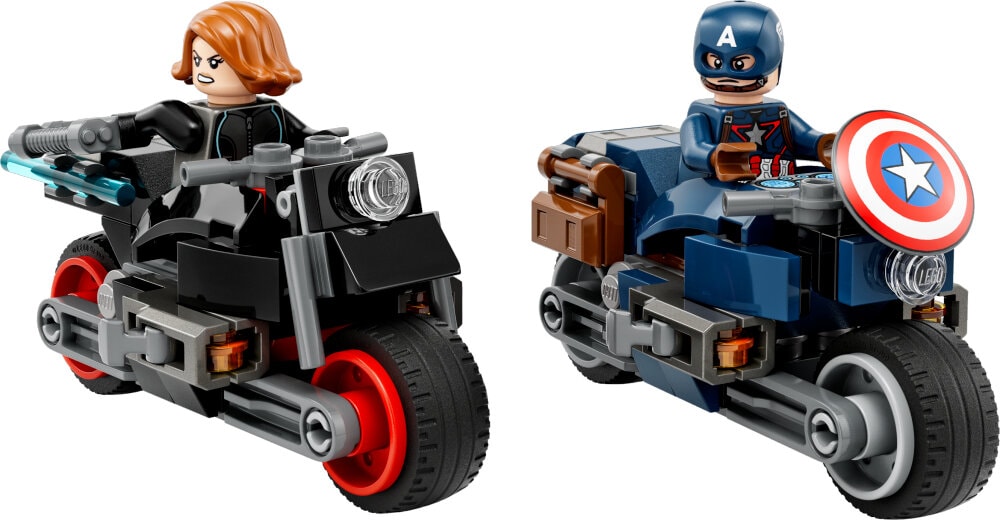 LEGO Avengers - Black Widow & Captain America motoren 6+