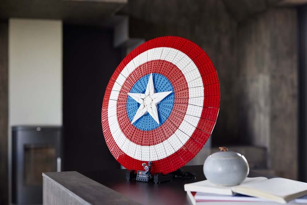 LEGO Marvel - Het schild van Captain America 18+