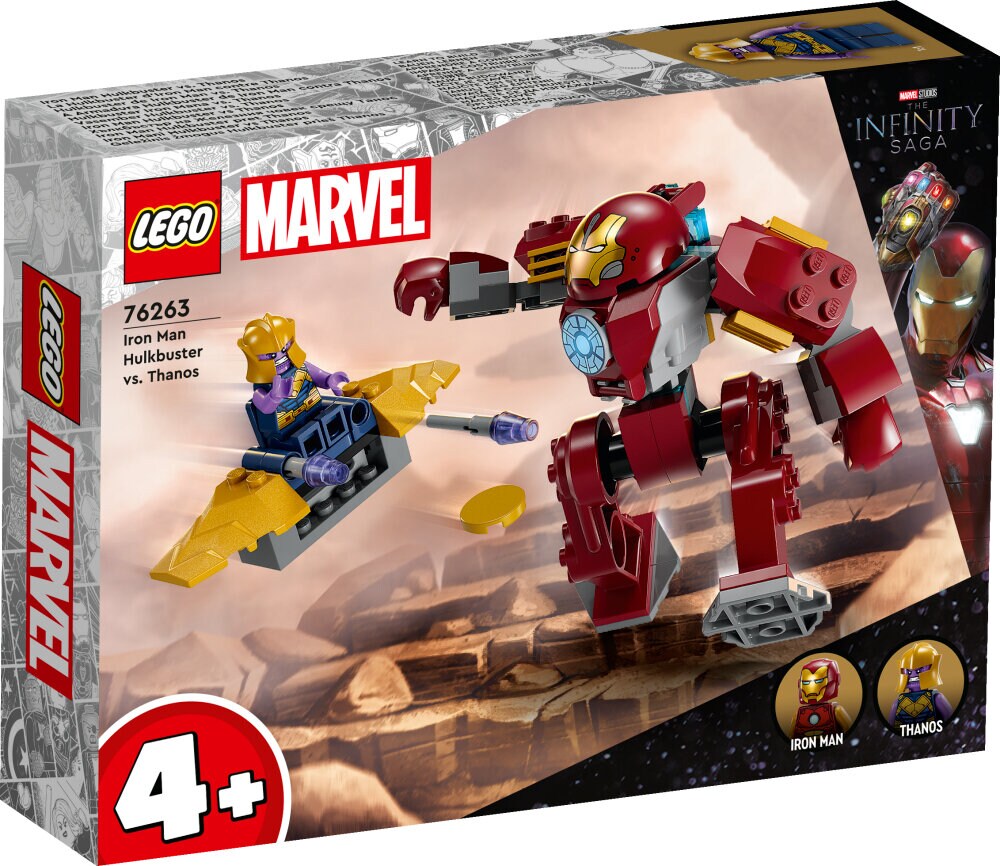 LEGO Avengers - Iron Man Hulkbuster vs. Thanos 4+