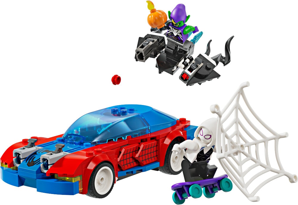 LEGO Marvel - Spider-Man racewagen en Venom Green Goblin 7+