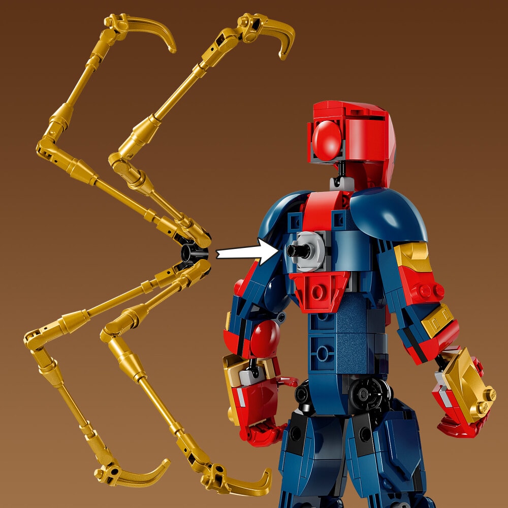 LEGO Marvel - Iron Spider-Man bouwfiguur 8+