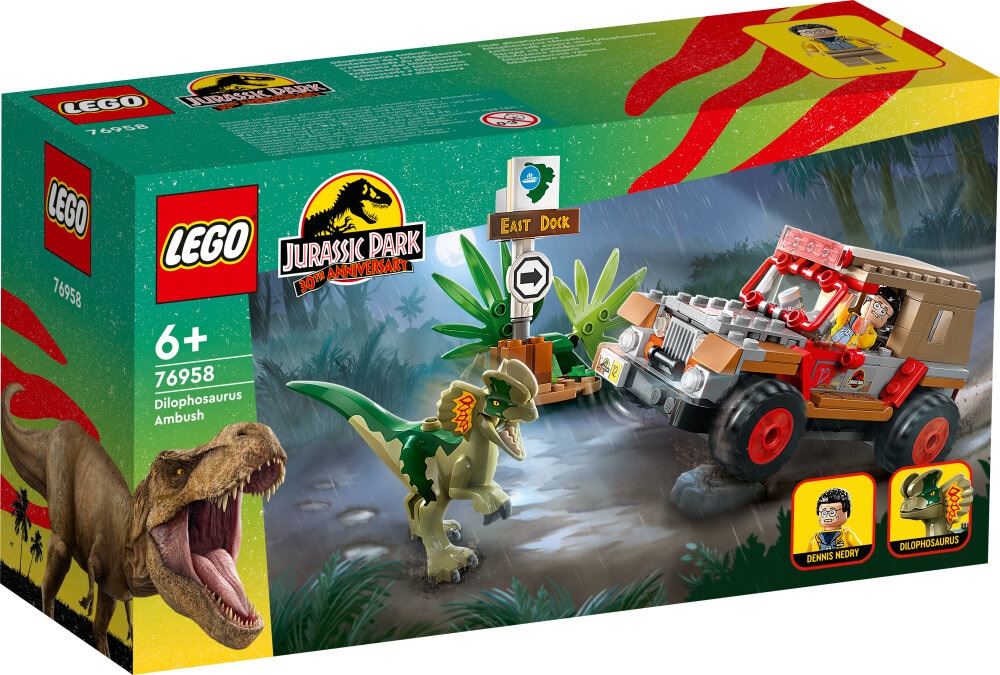 LEGO Jurassic World - Dilophosaurus hinderlaag​ 6+