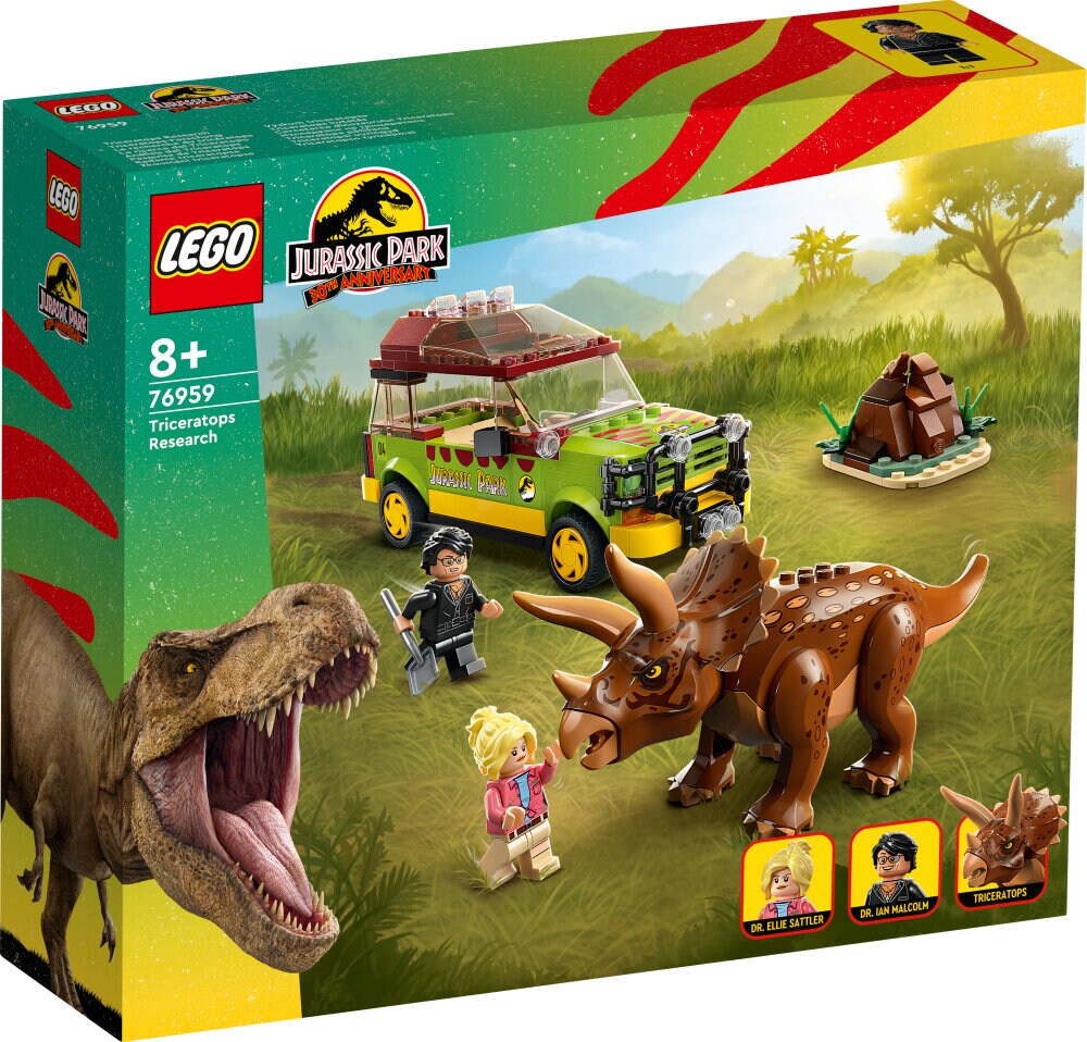 LEGO Jurassic World - Triceraptops onderzoek 8+