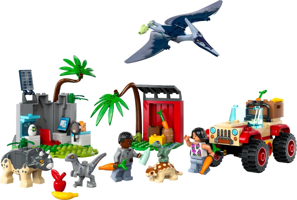 LEGO Jurassic World - Reddingscentrum voor babydinosaurussen 4+