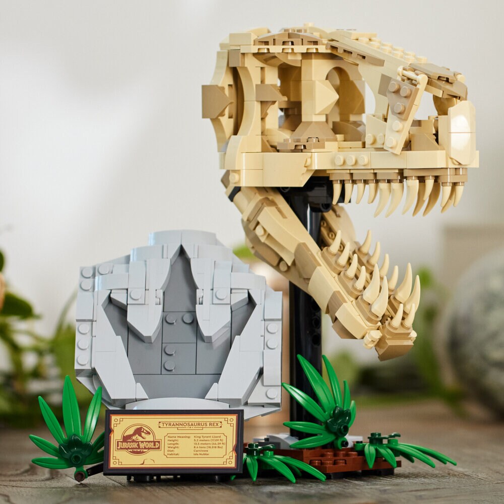 LEGO Jurassic World - Dinosaurusfossielen: T-rex schedel 9+