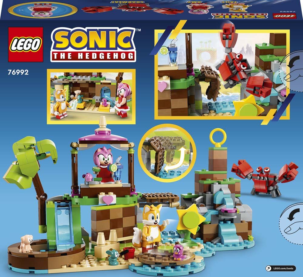 LEGO Sonic The Hedgehog - Amy's dierenopvangeiland 7+