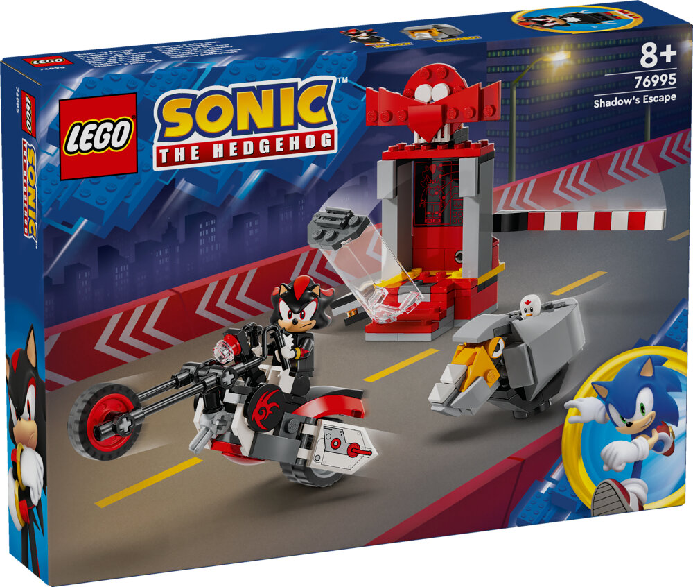 LEGO Sonic The Hedgehog - Shadow the Hedgehog ontsnapping 8+