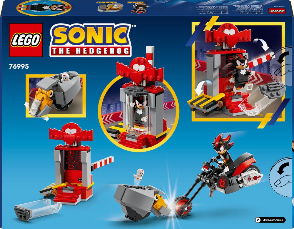 LEGO Sonic The Hedgehog - Shadow the Hedgehog ontsnapping 8+