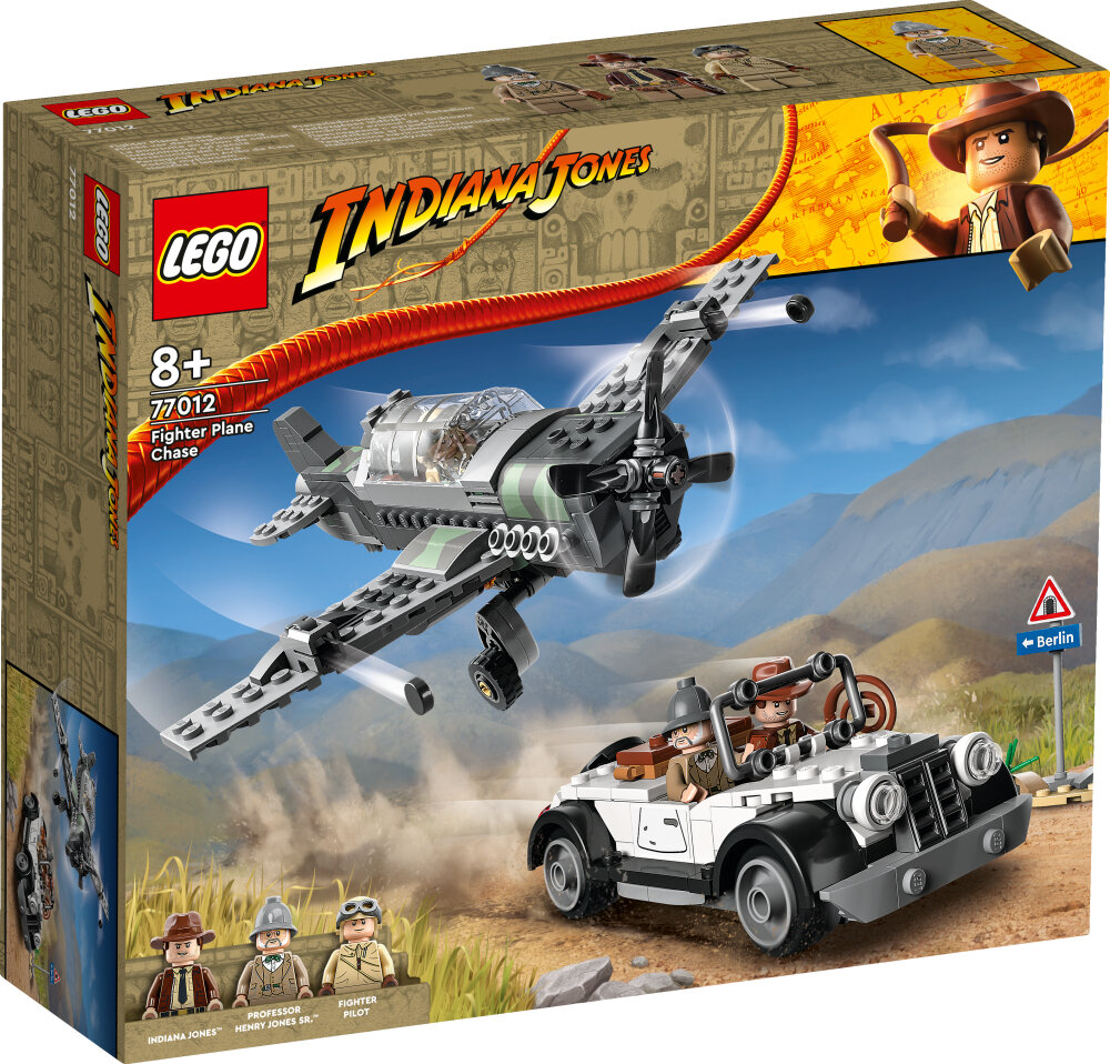 LEGO Indiana Jones - Gevechtsvliegtuig achtervolging 8+