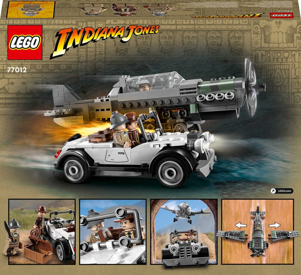 LEGO Indiana Jones - Gevechtsvliegtuig achtervolging 8+