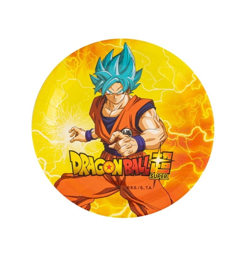 Dragon Ball - Bordjes 18 cm, 8 stuks