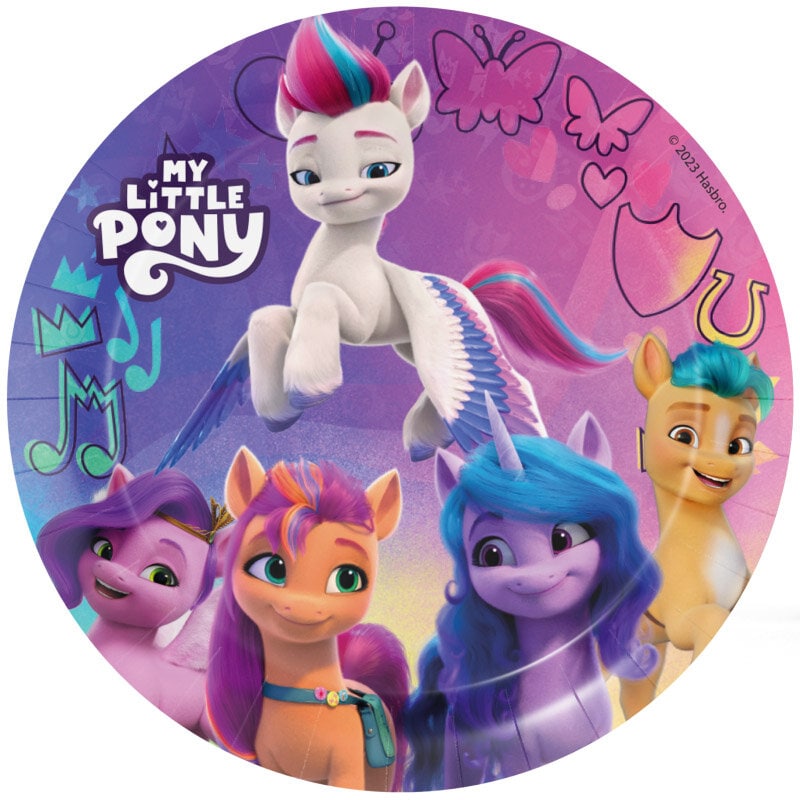 My Little Pony - Bordjes 8 stuks