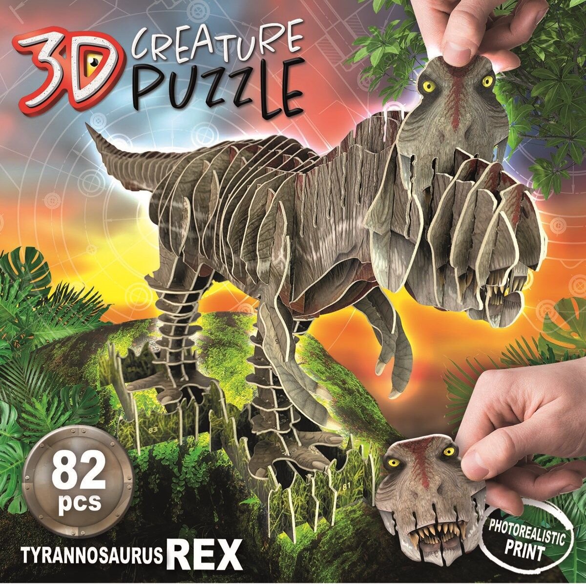 Educa 3D Puzzel - T-Rex 82 stukjes