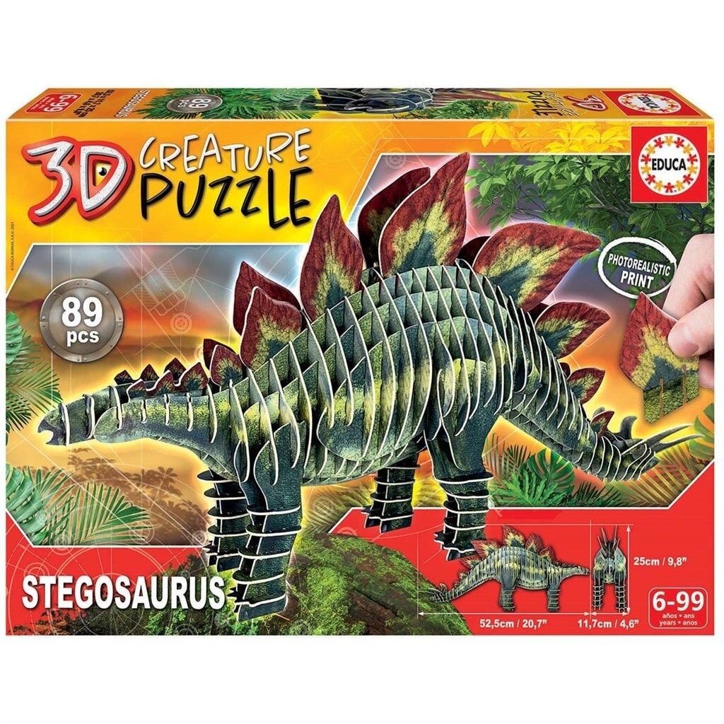 Educa 3D Puzzel - Stegosaurus 89 stukjes
