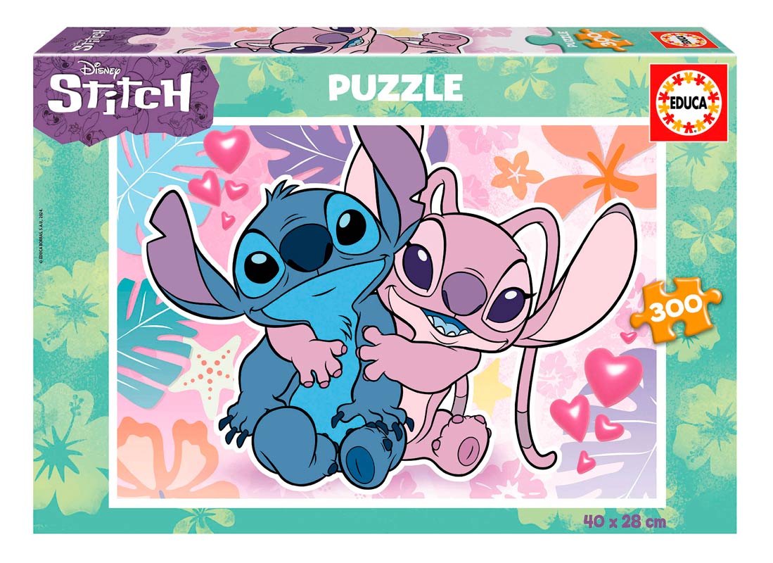 Educa Puzzel - Stitch & Angel 300 stukjes