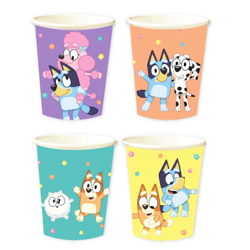 Bluey Party Bekers 8 stuks