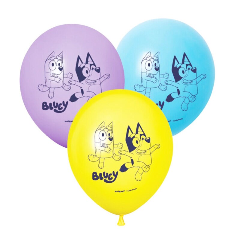 Bluey Party Ballonnen 6 stuks