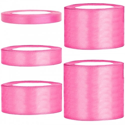 Satijnlint - Roze 25 meter