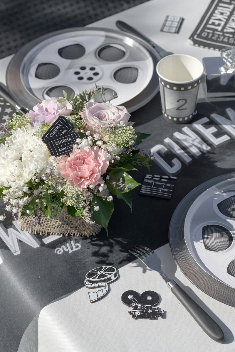 Bioscoop - Luxe confetti in hout