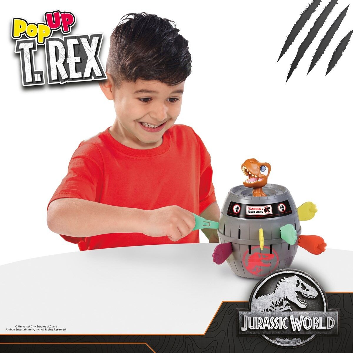 Jurassic World - Bordspel Pop-up T-Rex