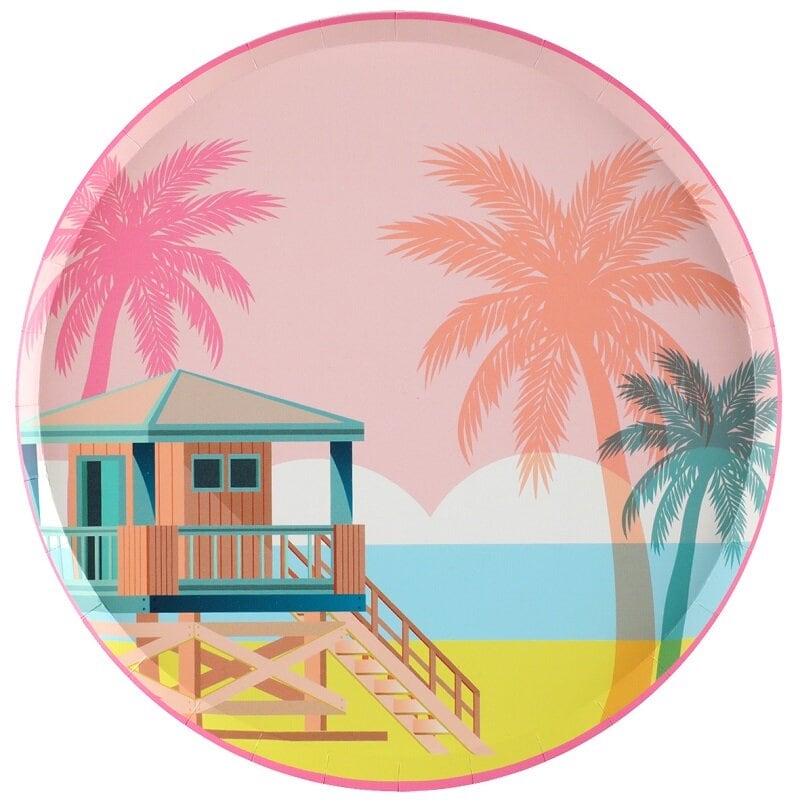 Miami Beach - Bordjes 10 stuks