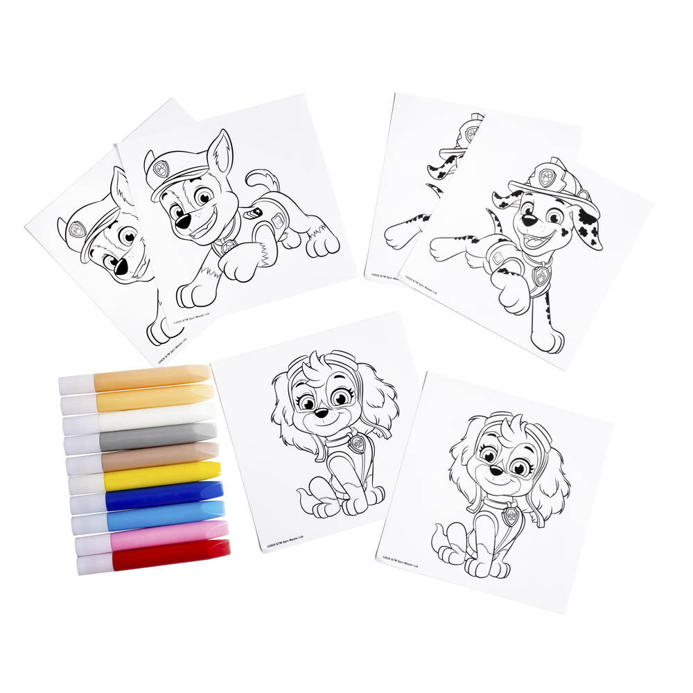 Paw Patrol Raamverf Set