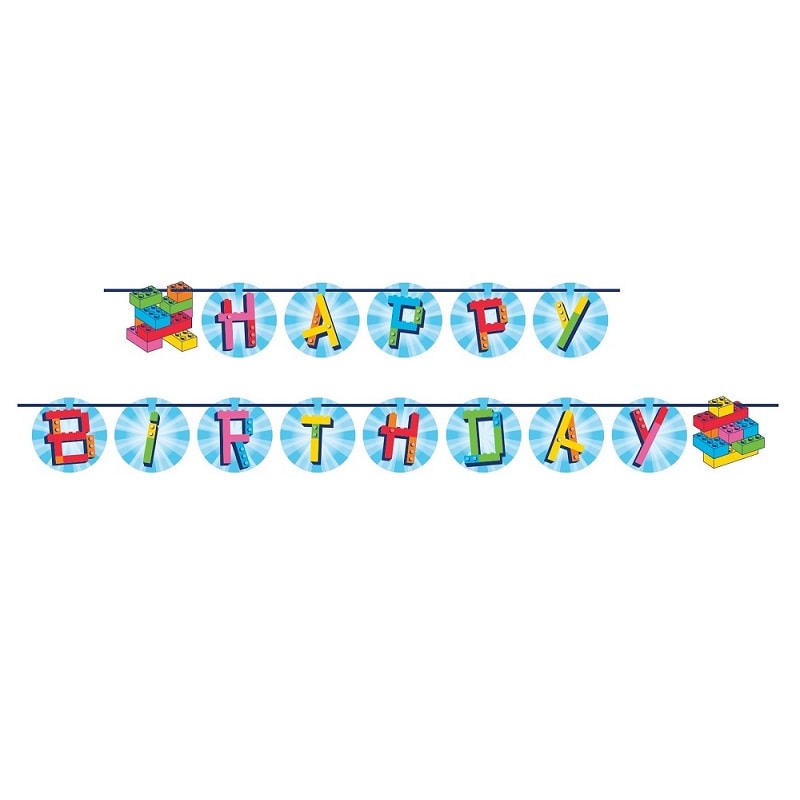 Block Party - Slinger Happy Birthday 295 cm
