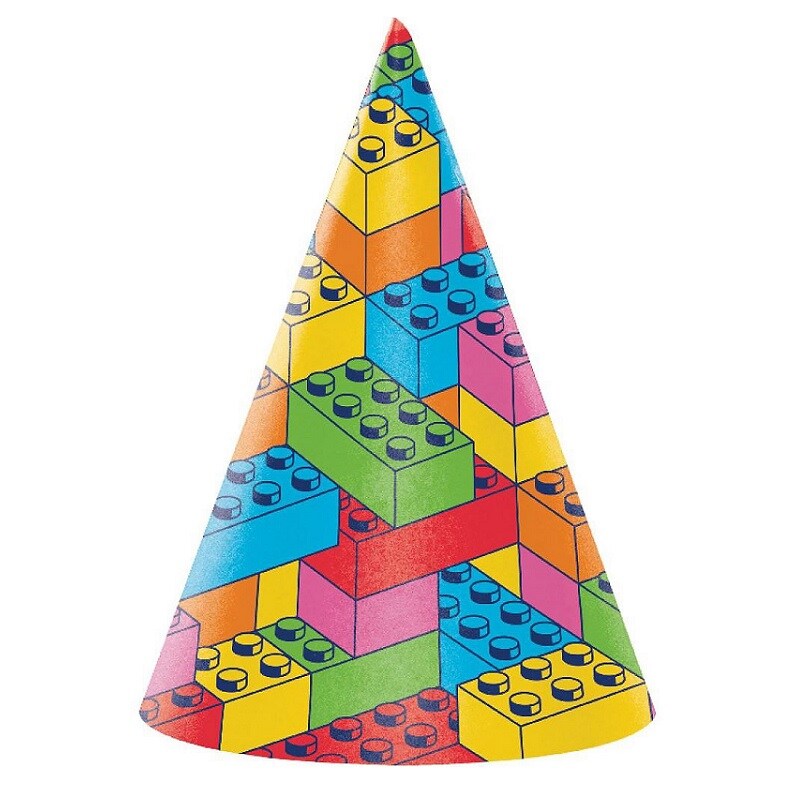 Block Party - Feesthoedjes 8 stuks