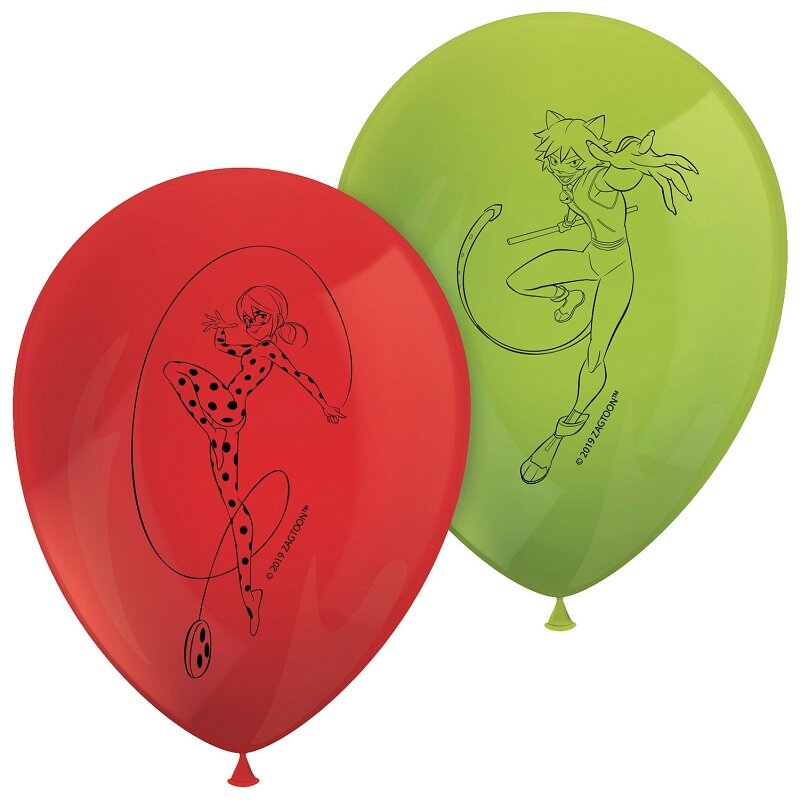 Miraculous Ladybug - Ballonnen 8 stuks