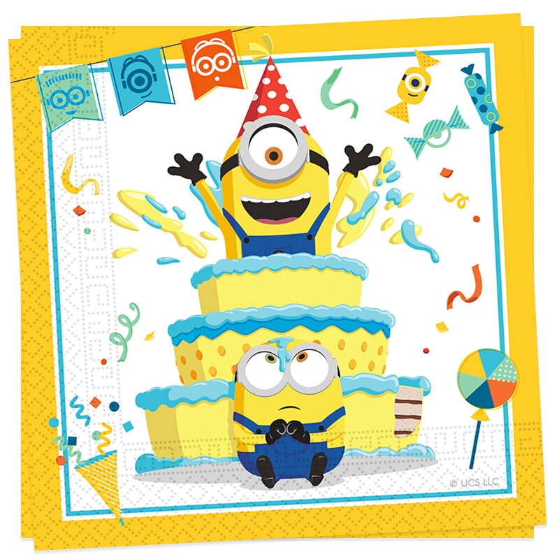 Minions - Servetten 20 stuks