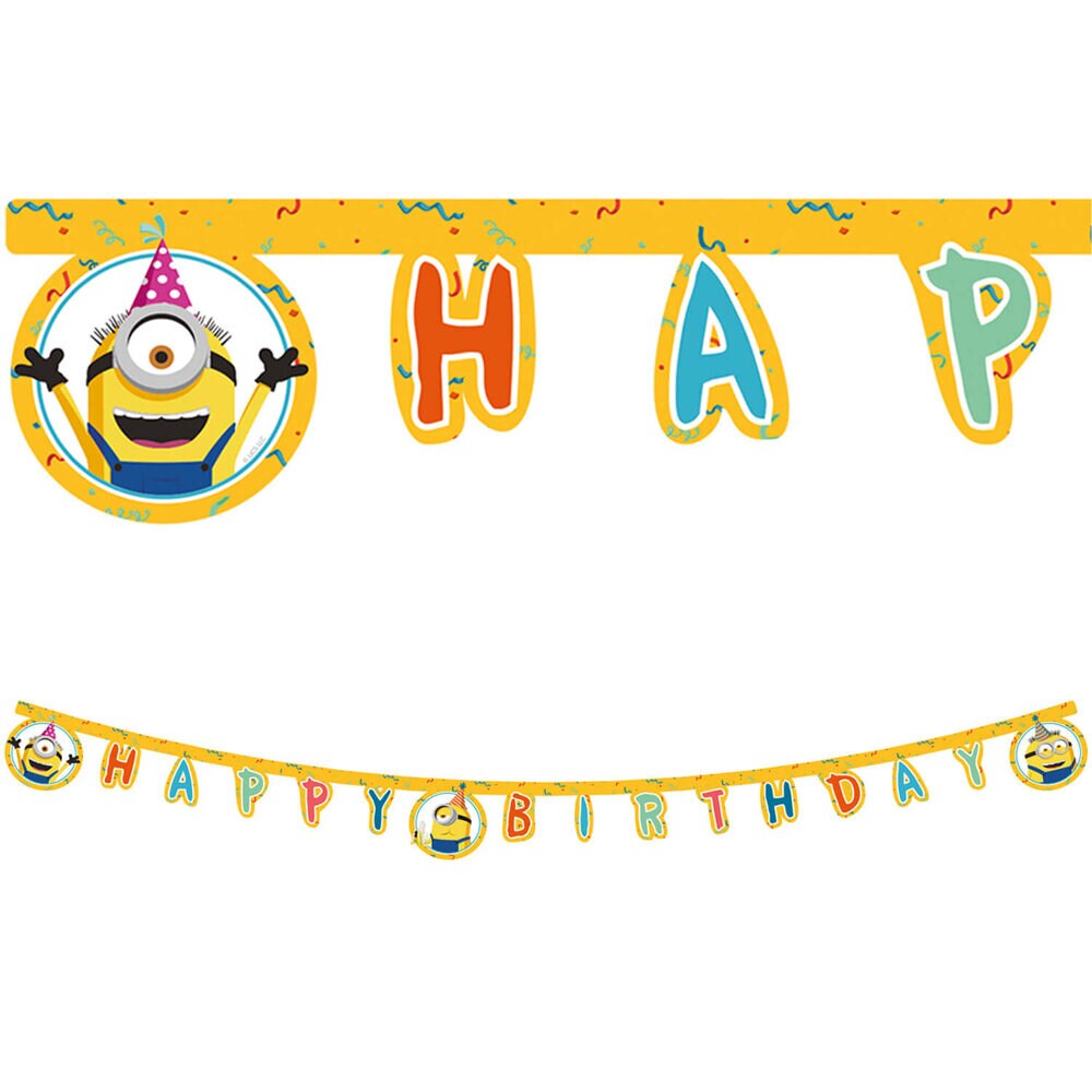 Minions Slinger Happy Birthday