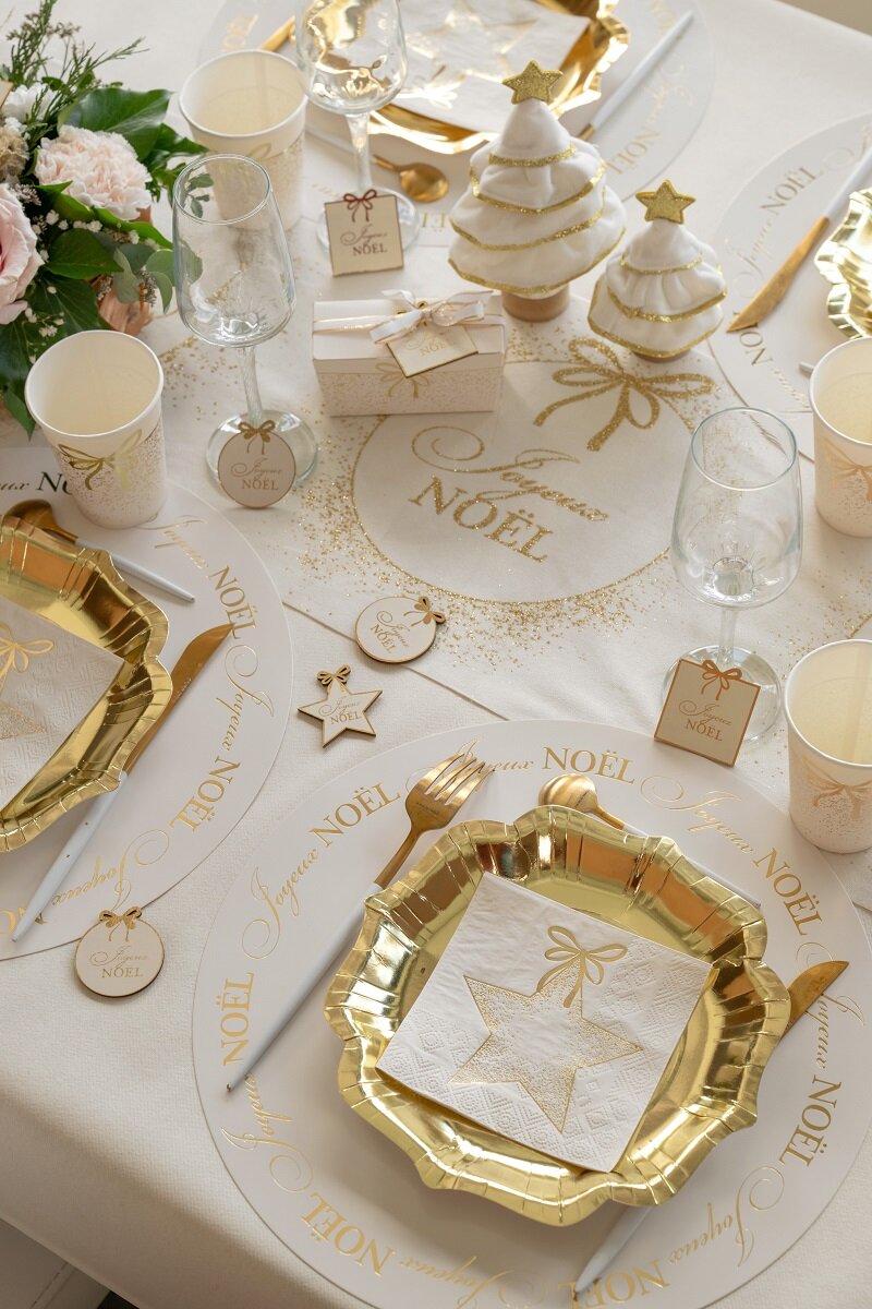 Goudfolie Borden 10 stuks