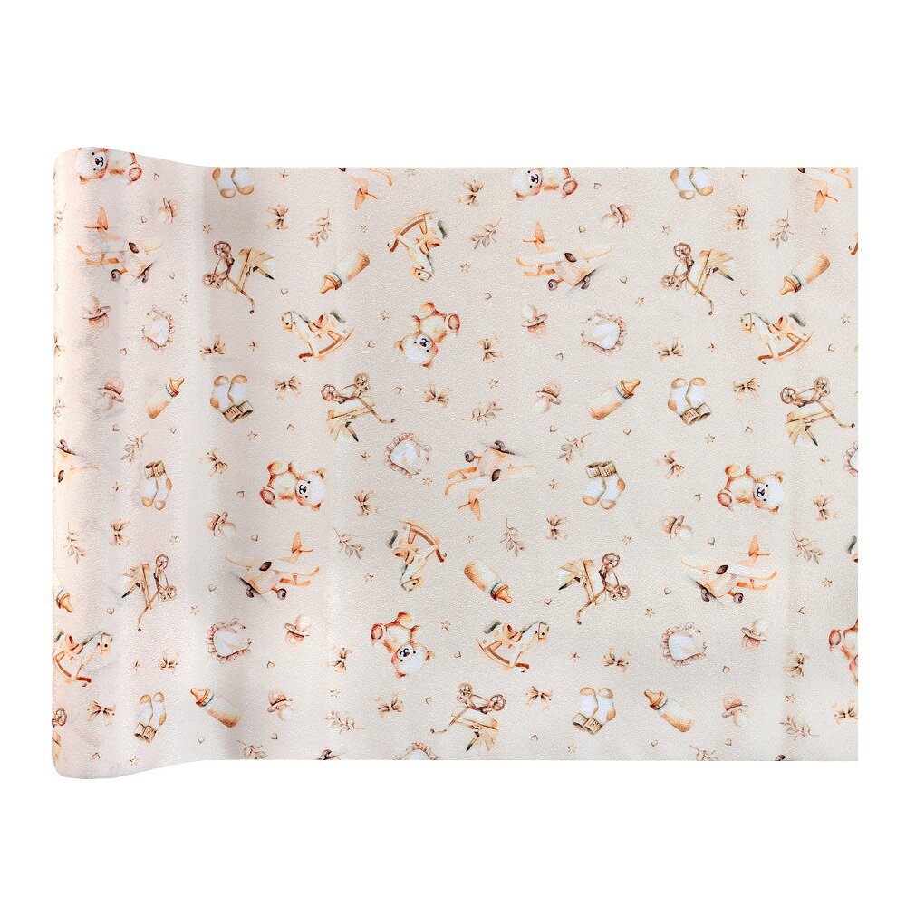 Little Teddy Babyshower Tafelloper 2,5 meter