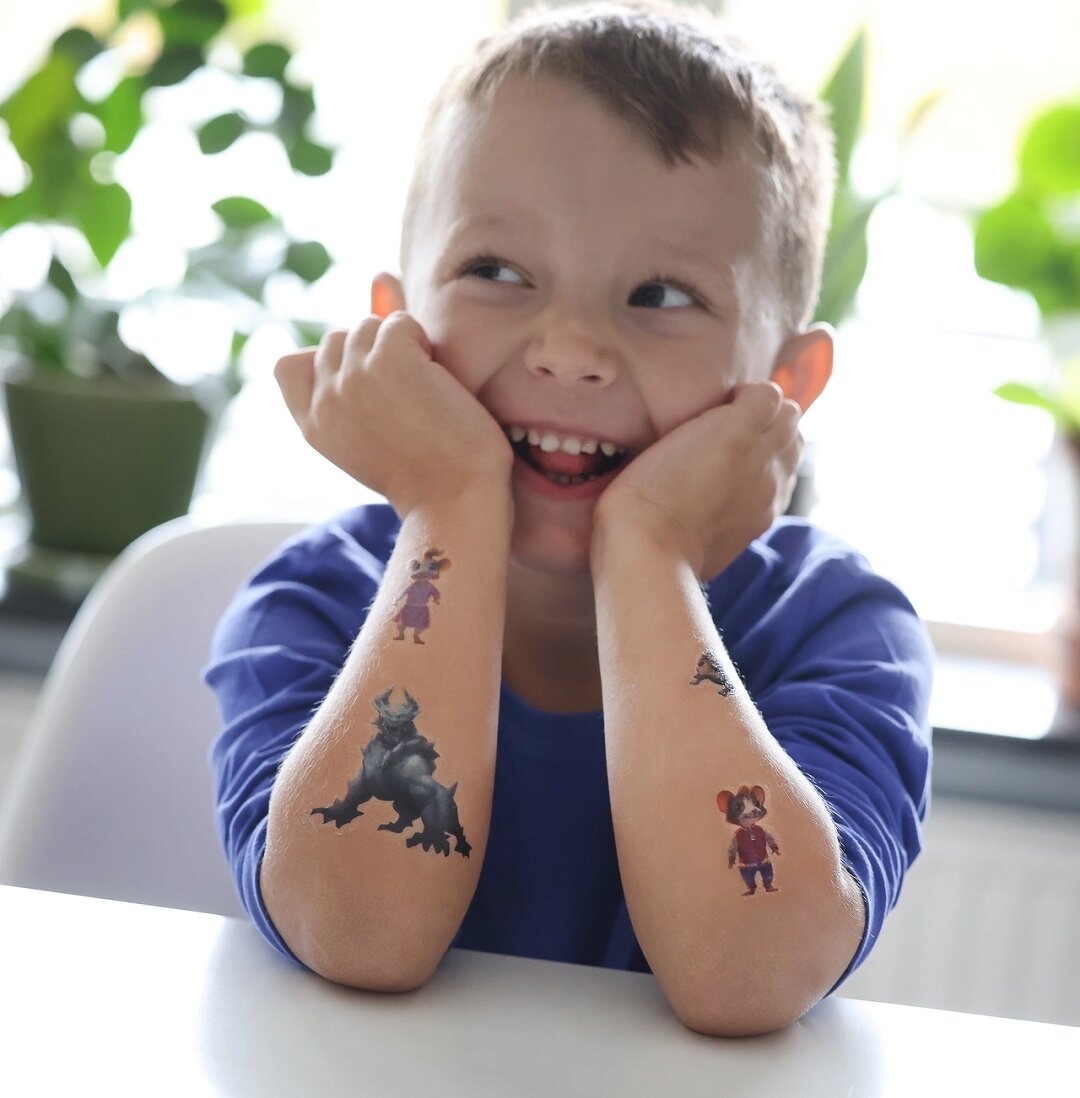Musse & Helium - Neptattoos 40 stuks