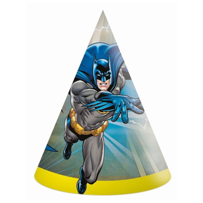 Batman - Feesthoedjes 6 stuks