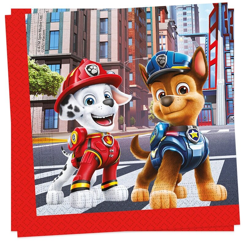 Paw Patrol - The Movie Servetten 20 stuks