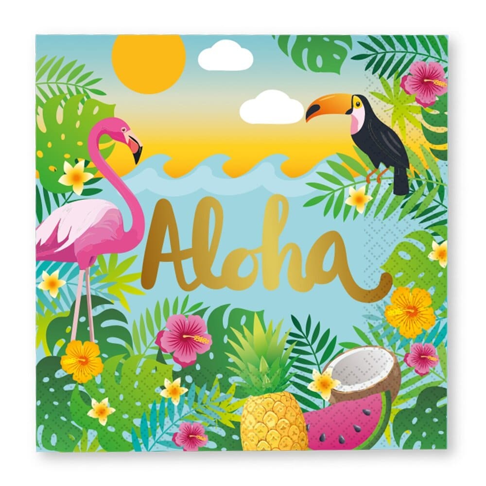 Aloha Servetten 20 stuks
