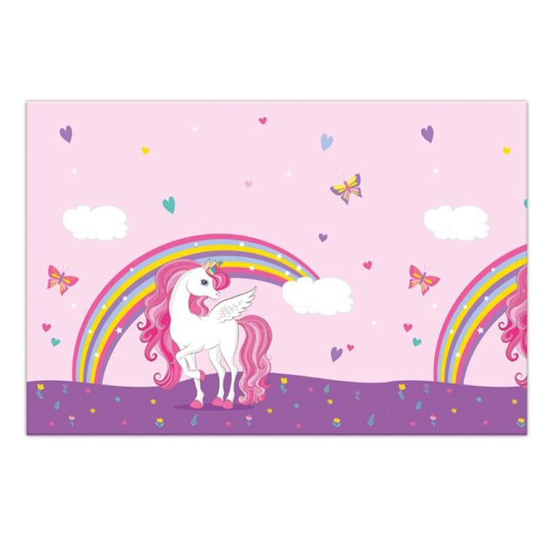 Unicorn Rainbow - Tafelkleed 120 x 180 cm