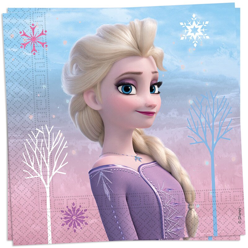 Frozen 2 Wind Spirit - Servetten 20 stuks