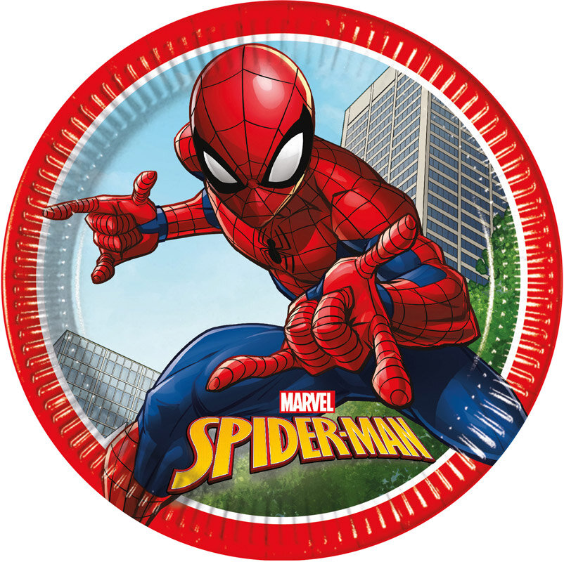 Spiderman - Borden 8 stuks