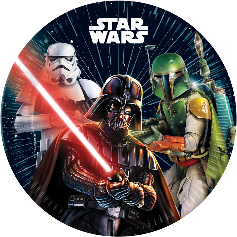 Star Wars Galaxy - Bordjes 8 stuks