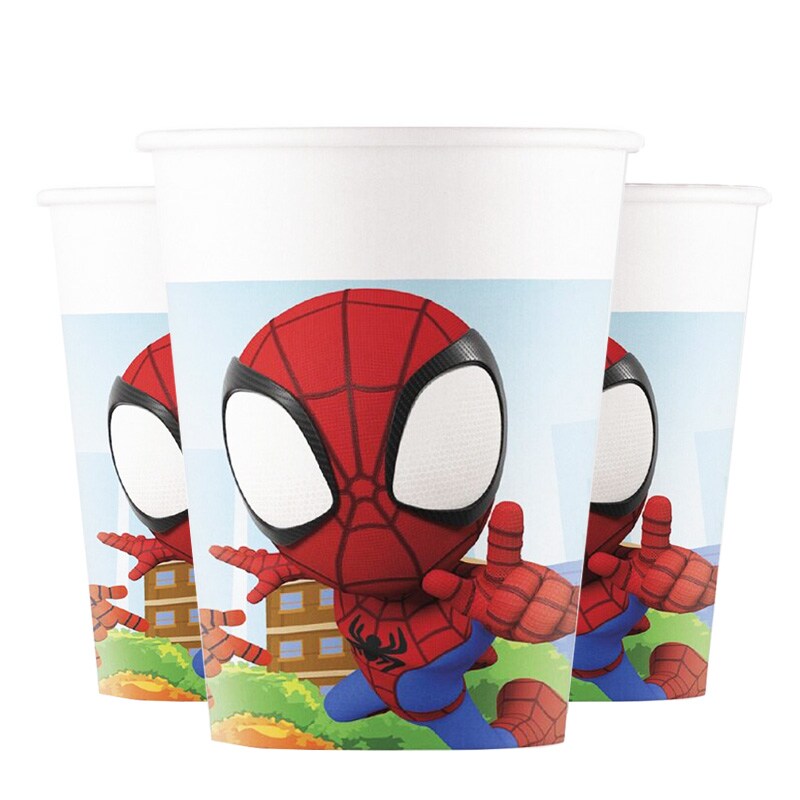 Spidey And His Amazing Friends - Papieren bekers 8 stuks