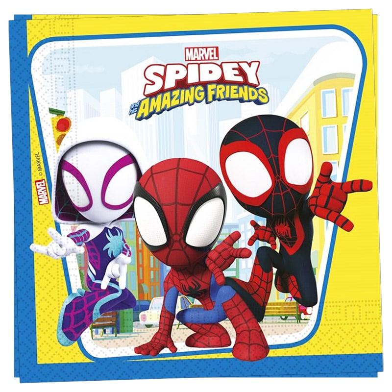 Spidey And His Amazing Friends - Servetten 20-pack