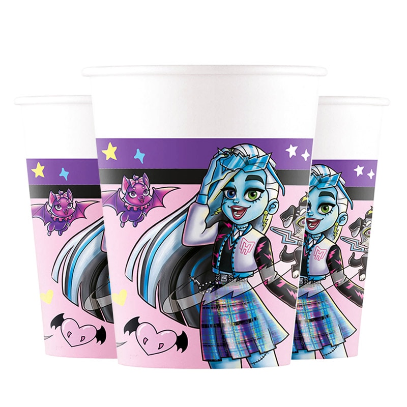 Monster High - Bekertjes 8 stuks