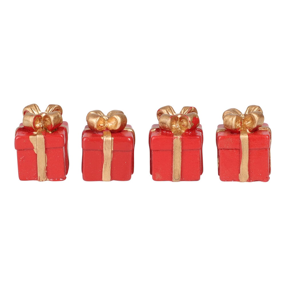 Accessoires voor kabouterdeurtjes - Kerstcadeautjes 4 stuks