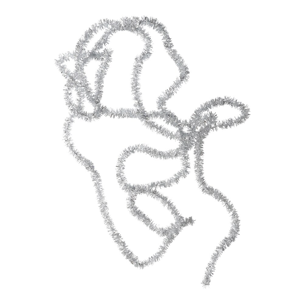 Kerstslinger Zilver